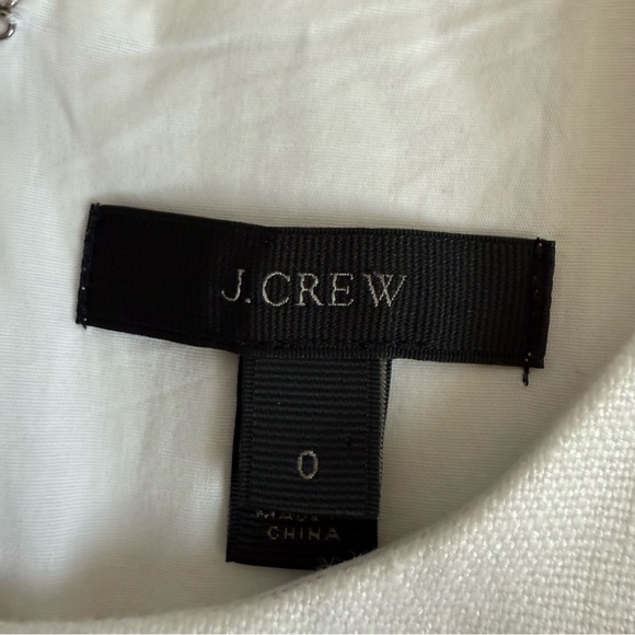 J. Crew Going Places Linen Wavy Dress 0 - Picture 6 of 11